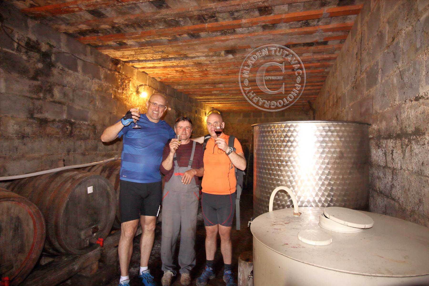 tour guide: Across Baranja by bike-the cellar Hudobec