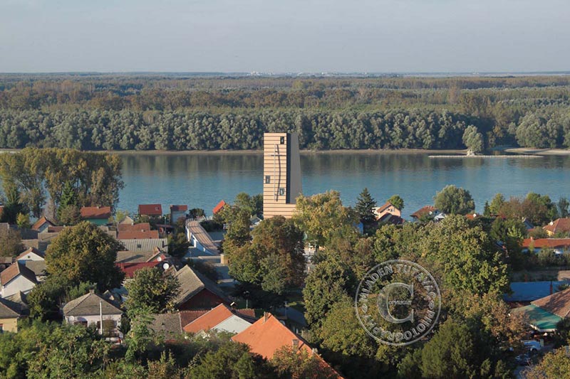 Turistički vodič: Aljmaš - crkva Gospe od utočišta, pogled s Kalvarije