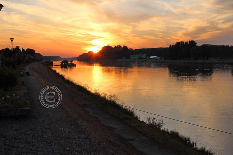 Osijek - tramonto