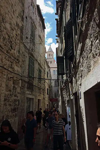 Tourist guide: Split - The historic core of Split